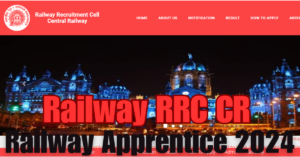 RRC CR Railway Apprentice 2024